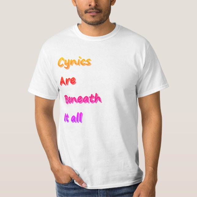 Camiseta Cínicos (Frente)