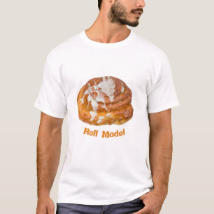 Camiseta Cinnamon Bun Roll Model T-Shirt