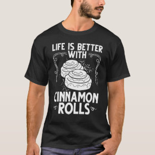 Camiseta Cinnamon Roll Buns Recebe Gluten Free Keto 2