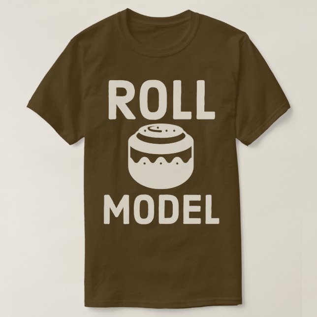 Camiseta Cinnamon Roll Model for Girls Paery Chef (Frente do Design)
