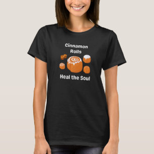 Camiseta Cinnamon Rolls Curam a massa de Soul Foodie Brunch
