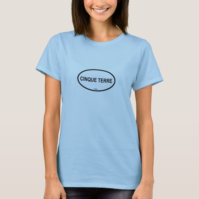 Camiseta Cinque Terre (Frente)