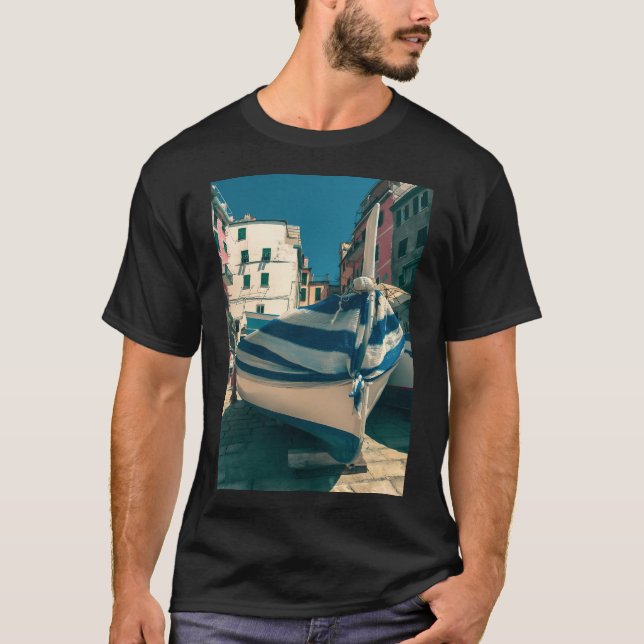 Camiseta Cinque Terre The Boat (Frente)