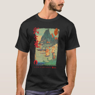 Camiseta Cinquenta e três Estações da Arte Japonesa de Sueh