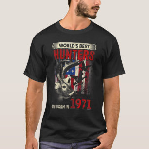 Camiseta Cinquenta E Um Anos De Nascer De Caçadores De Vead