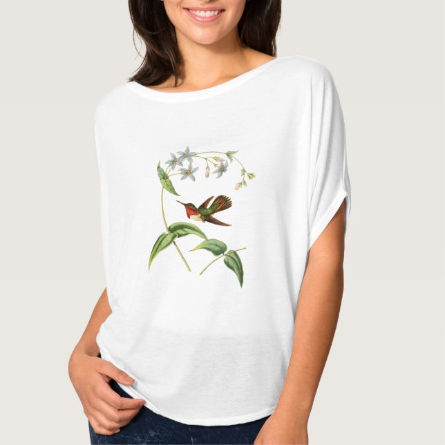 Camiseta Cintilante Hummingbird T (Frente)