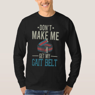 Camiseta Cinto de Marcha Fisioterapeuta Fisioterapia Fisi