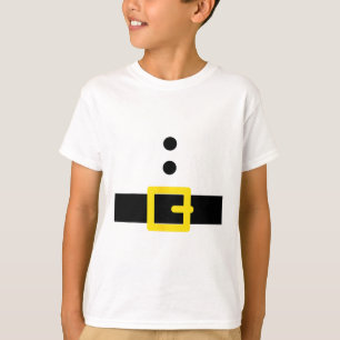Camiseta Cinto de Papai Noel Natal Engraçado Fofo Halloween