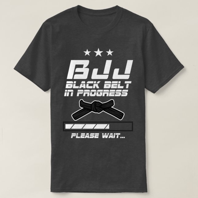 CAMISETA CINTO PRETO EM CURSO (Frente do Design)