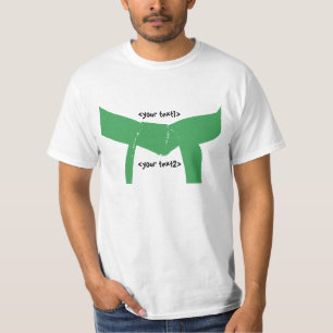 Camiseta Cinto verde das artes marciais