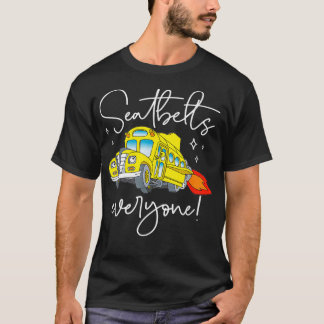 Camiseta Cintos De Segurança Todos Engraçados Magia Barrame
