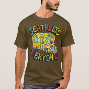 Camiseta Cintos De Segurança Todos Engraçados Magia Barrame