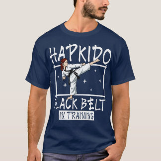 Camiseta Cinturão negro em formação Hapkido