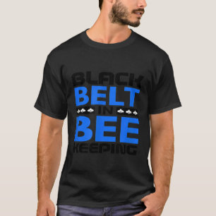 Camiseta Cinturão Preto De Abelhas