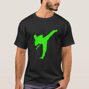 Camiseta Cinturão Preto de Karatê Rero Aluno de Artes Marci