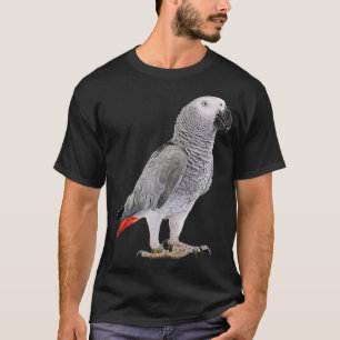 Camiseta Cinza africana Engraçada Camarão-Pássaro Verga Men