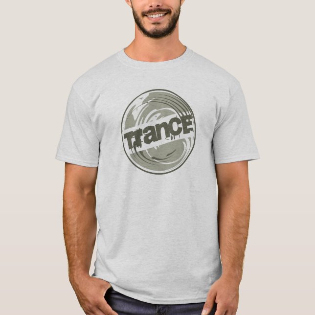 Camiseta Cinza da parada do Trance (Frente)