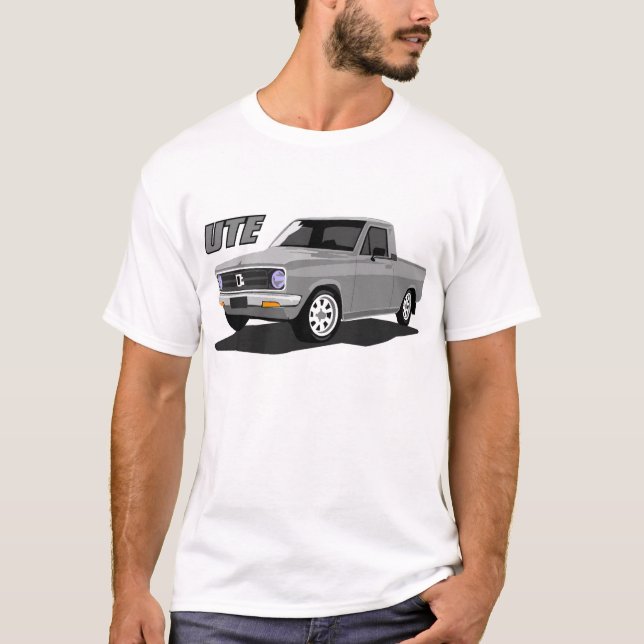 Camiseta Cinza Datsun UTE (Frente)