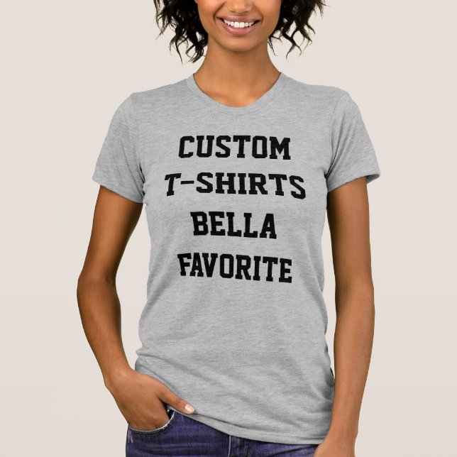 Camiseta Cinza-DE-CABEÇA-FAVORITA DE BELLA FAVORITA (Frente)