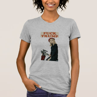 Camiseta Cinza de couro de galinha