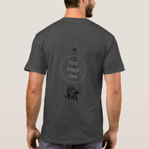 Camiseta Cinza De Tempestade Stegossauro Espetou Dinossauro