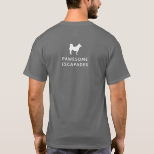 Camiseta Cinza de Walker de Cachorros Profissionais