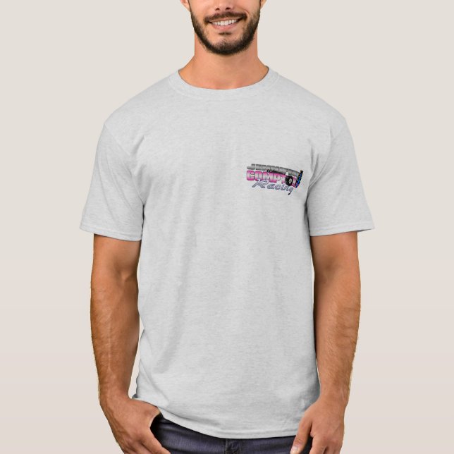 Camiseta Cinza do t da qualidade (Frente)