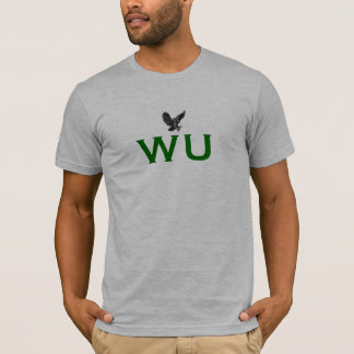 Camiseta Cinza do T dos homens de WU
