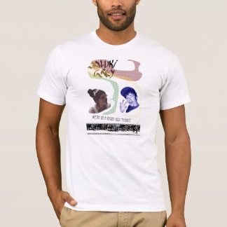 Camiseta Cinza e amigos de Saluki