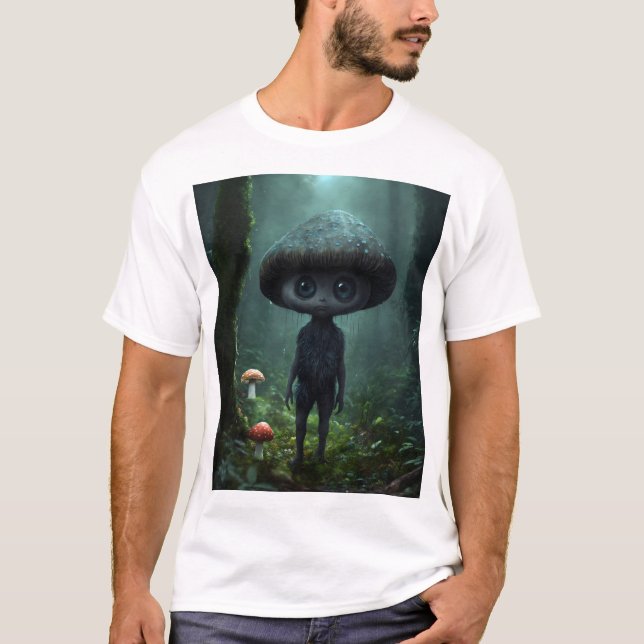 Camiseta Cinza Encontra-Camisa T (Frente)