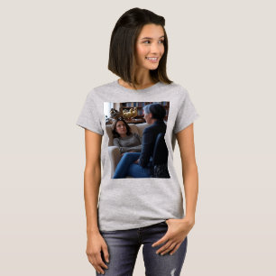 Camiseta cinza Fascinação Com Patos para mulheres
