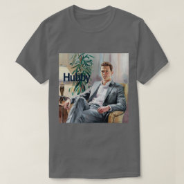 Camiseta Cinza Hubby T-Shirt