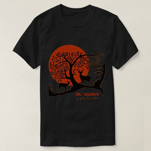 Camiseta Cinza JJ &amp; Mofro banda melhor álbum de logotip (Frente do Design)