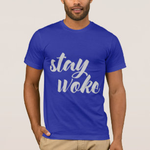 Camiseta Cinza Keep Woke