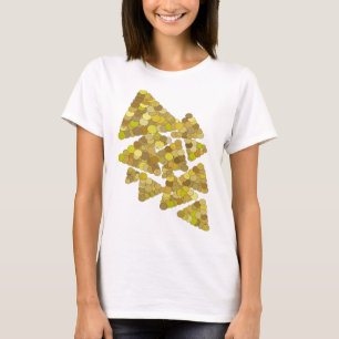 Camiseta Cinza Legal ÁRVORE DORADA Design Negrito
