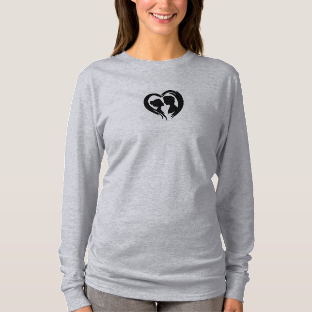 Camiseta Cinza Log T shirts (Frente)