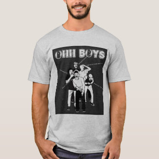 Camiseta cinza OHBOYS em T-Shirt preto e branco