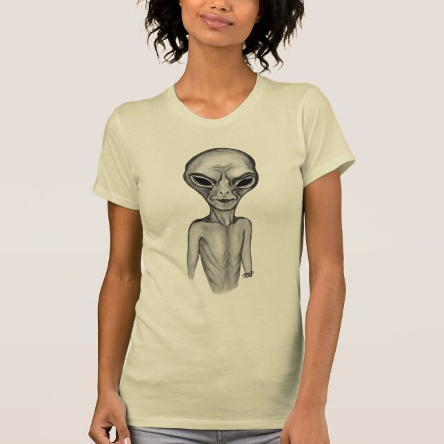 Camiseta Cinza, quero acreditar (Frente)