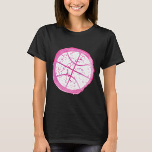 Camiseta Cinza Rosa de Basquete