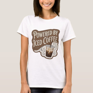 Camiseta Cinza Snappy POWERED BY ICED COFFEE