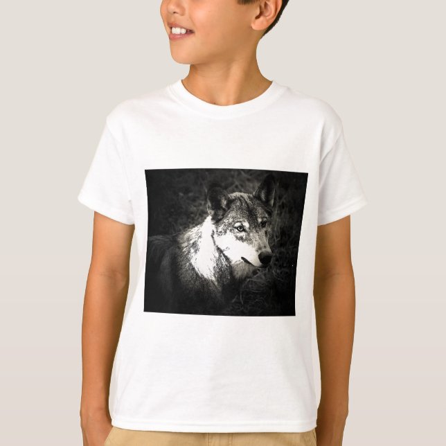 Camiseta Cinza Wolf (Frente)