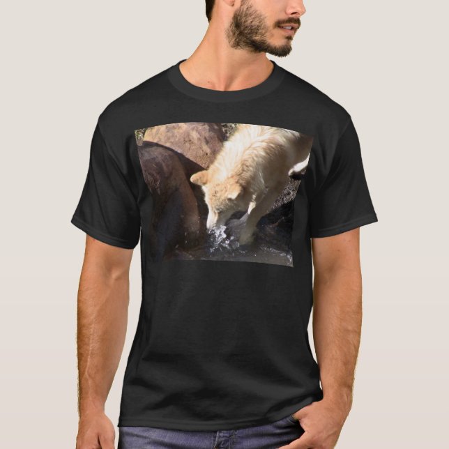 Camiseta Cinza Wolf (Frente)