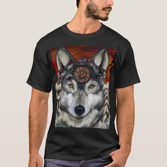 Camiseta Cinza Wolf (Frente)