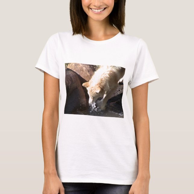 Camiseta Cinza Wolf (Frente)