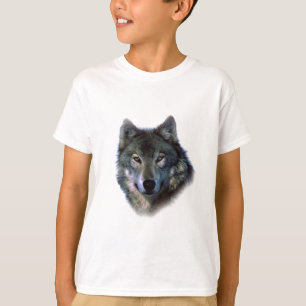 Camiseta Cinza Wolf Eyes