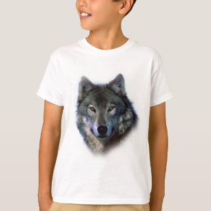 Camiseta Cinza Wolf Eyes
