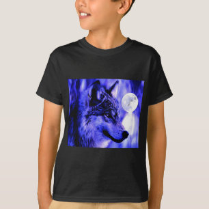 Camiseta Cinza Wolf & Moon