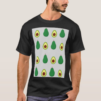 Camiseta Cinzas de luz padrão Avocado