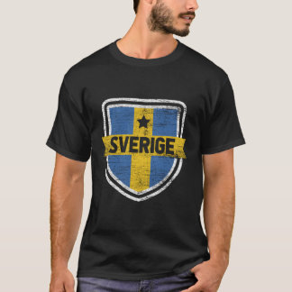 Camiseta Cinzas de Suecia na Escandinávia Pequenas