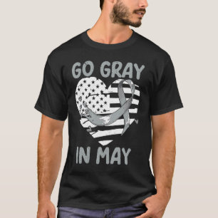 Camiseta Cinzas Em Maio Sensibilização Para A Asma Breve As